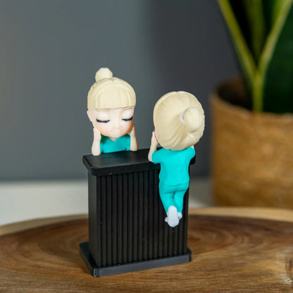 Moni Sanitaria sin estetoscopio