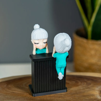 Moni Sanitaria sin estetoscopio