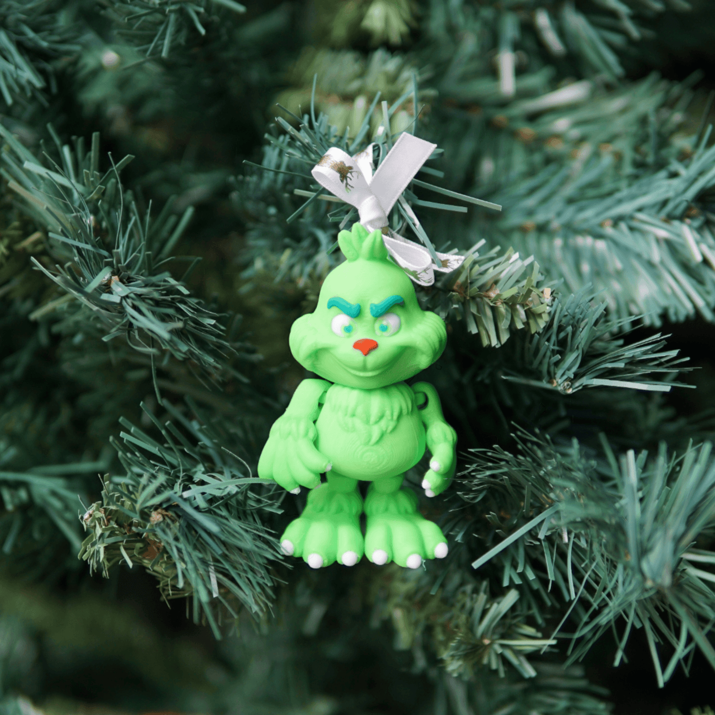 Santa y Grinch articulados