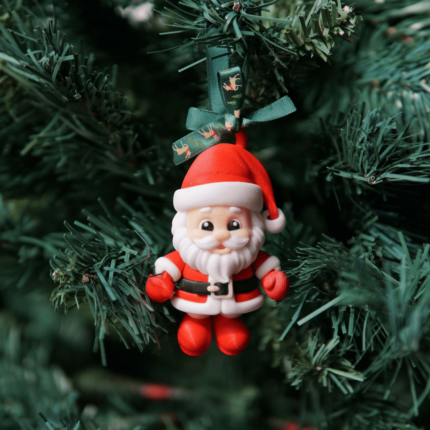 Santa y Grinch articulados