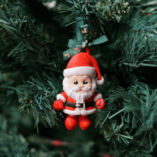 Santa y Grinch articulados