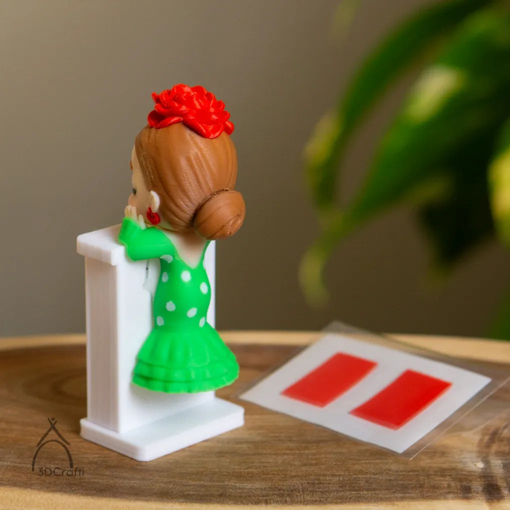 Moni Flamenca ojos abiertos